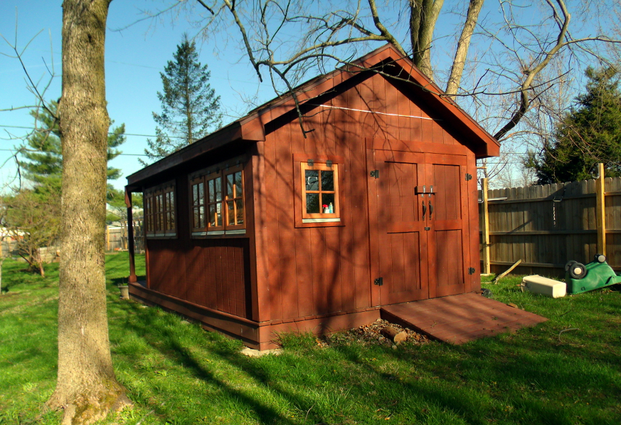 Rear of Bunkhouse